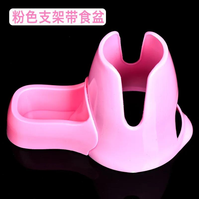 Hamster Toys Water Feeder Small Animals Automatic Dispenser Water Bottle Bowls Dish with Food Container for Guinea Pig Rat