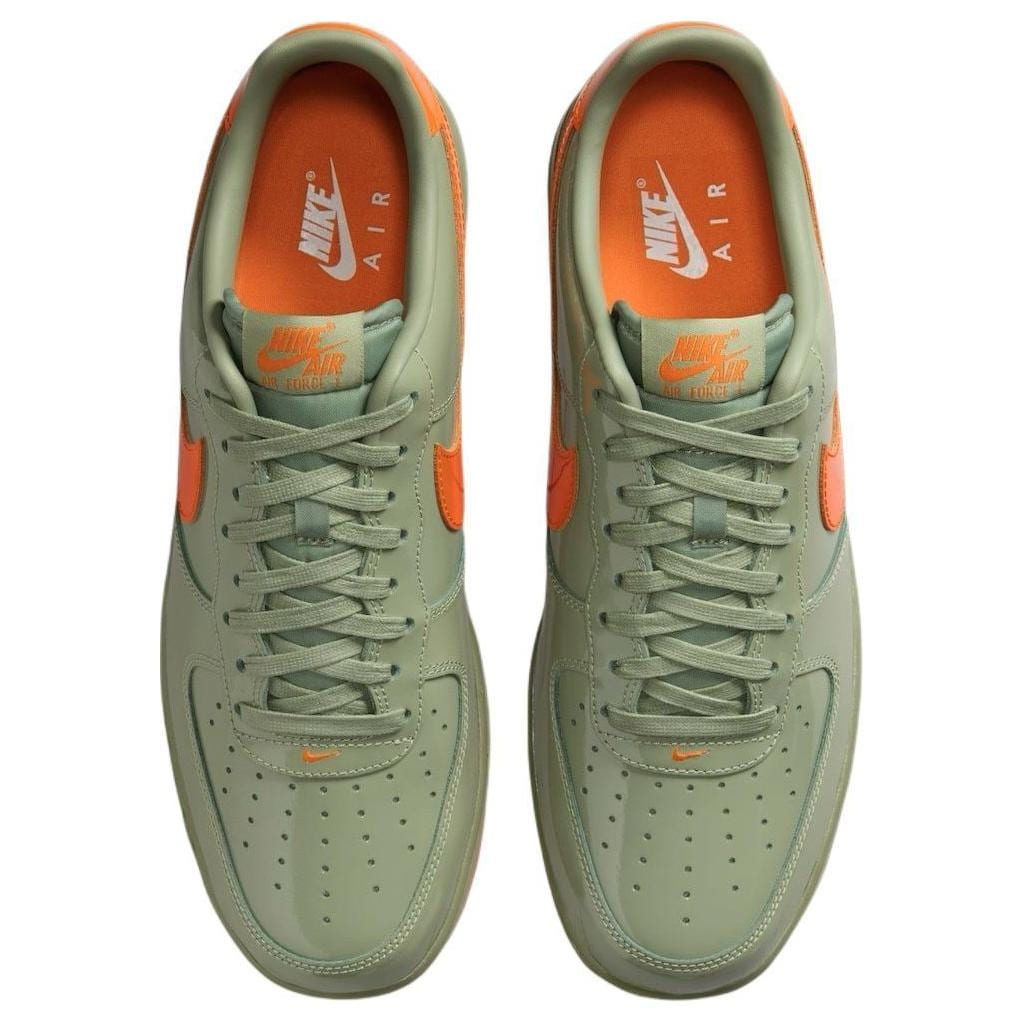 Nike Air Force 1 Low top Skateboard Shoes Unisex Green Orange HJ9118-386