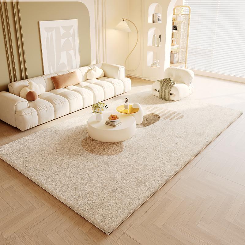 VIKAMA Cream Wind Carpet Living Room 2025 New Sofa Coffee Table Blanket Household Winter Thickened Anti-Slip And Dirt Floor Mat