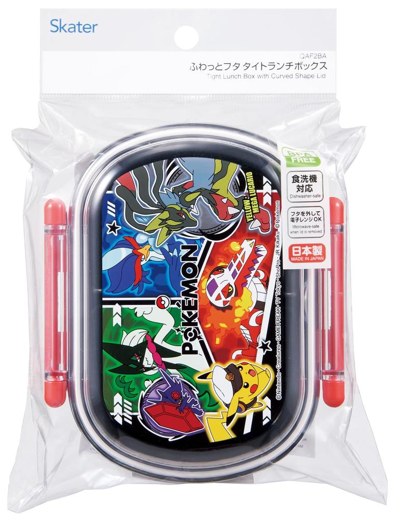 Skater Lunch Fluffy Packing Made In Dishwasher Microwave Pokemon Size Children's Box, Design, 1-Tier, 360ml, Japan, Safe, Safe, Design, 26, Boys,