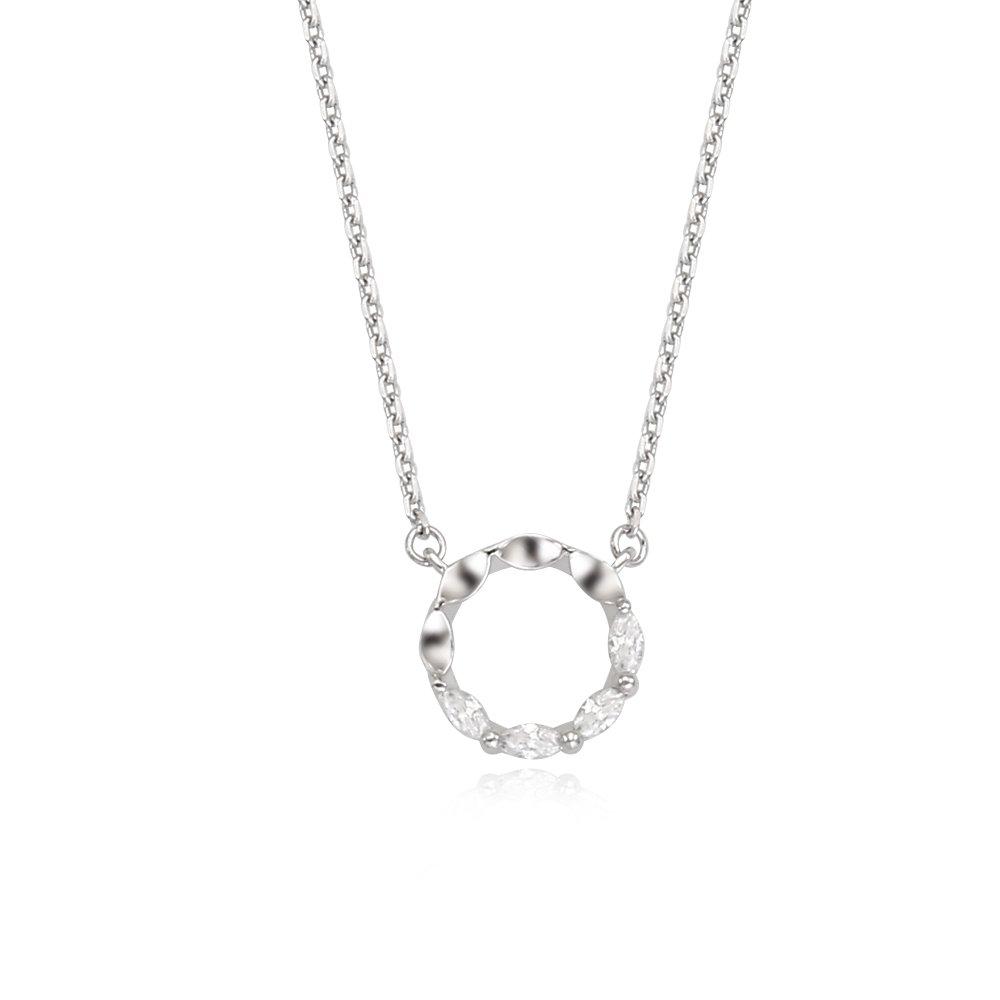 [Stonehenge]] Silver Necklace Sc0970