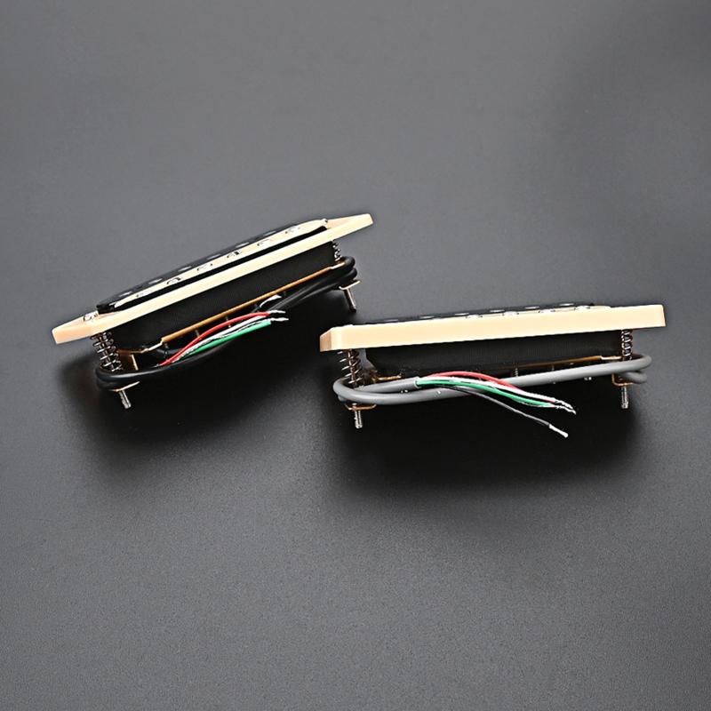 Double Coil Pickup Bridge & Neck Pickups Set Electric Guitar Humbuckers Pickups Electric Guitar Accessories Easy Install
