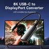 USB C to  Adapter Type c Connection 8K60Hz 4K240Hz High Refreshing Rate for Thunderbolt4/3 Usb 4 Supported