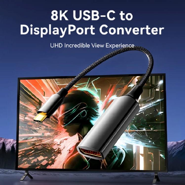 USB C to  Adapter Type c Connection 8K60Hz 4K240Hz High Refreshing Rate for Thunderbolt4/3 Usb 4 Supported