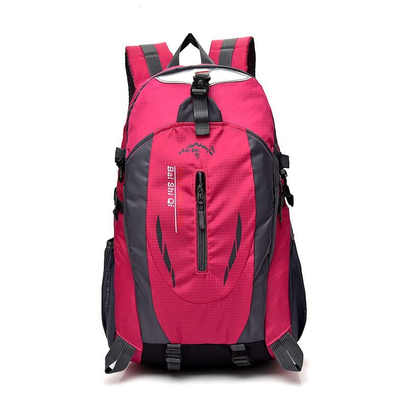 Mochilas de montanhismo para exterior, mochilas de grande capacidade para homem e mulher, mochilas desportivas de viagem europeias e americanas, casuais e simples