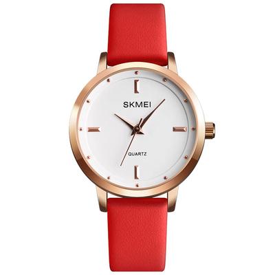 Ρολόι Κομψό Απλό Δερμάτινο Λουράκι Μικρό Ρολόι Χεριού Αδιάβροχο Καθημερινό Επαγγελματικό Εξαιρετικά Λεπτό Ελαφρύ Ρολόι Χαριτωμένο Μάρκα Αναλογικό Κουάρτζ Λύκειο