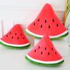 Lifelike Cute Watermelon Plush Toys Doll Stuffed Plant Cushions Kawaii Cartoon Fruits Pillow Soft Toy For Children Birthday Gift