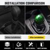 Premium Acrylic Round Ball Knob Comfort Grip Gear Shift Knob With 3 Copper Adapters For Most Cars Interior Accessories