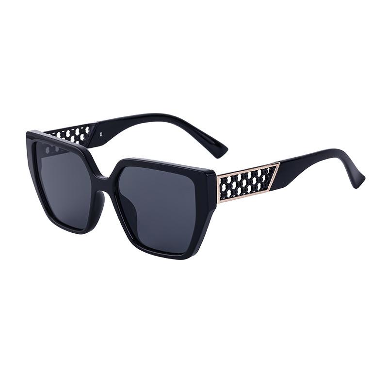 Box Anti-Blue Sunglasses Women'S Hollow Glasses Legs Sunglasses Men'S Glasses