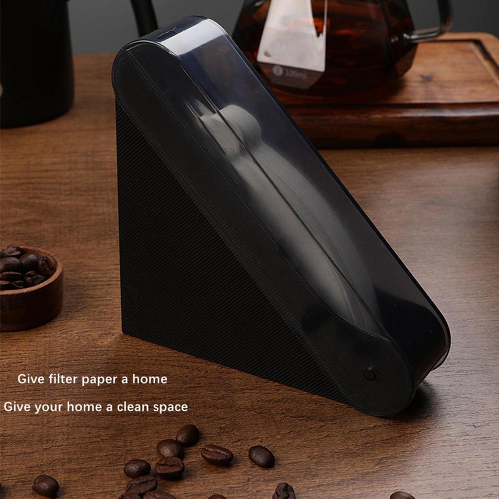 Coffee Filter Paper Holder Coffee Paper Storage Rack for Coffee Shop Hotel