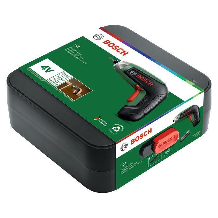 Cordless Screwdriver - Bosch - IXO 8 Basic - 06039G4000 - with 10 Bits and Storage Case