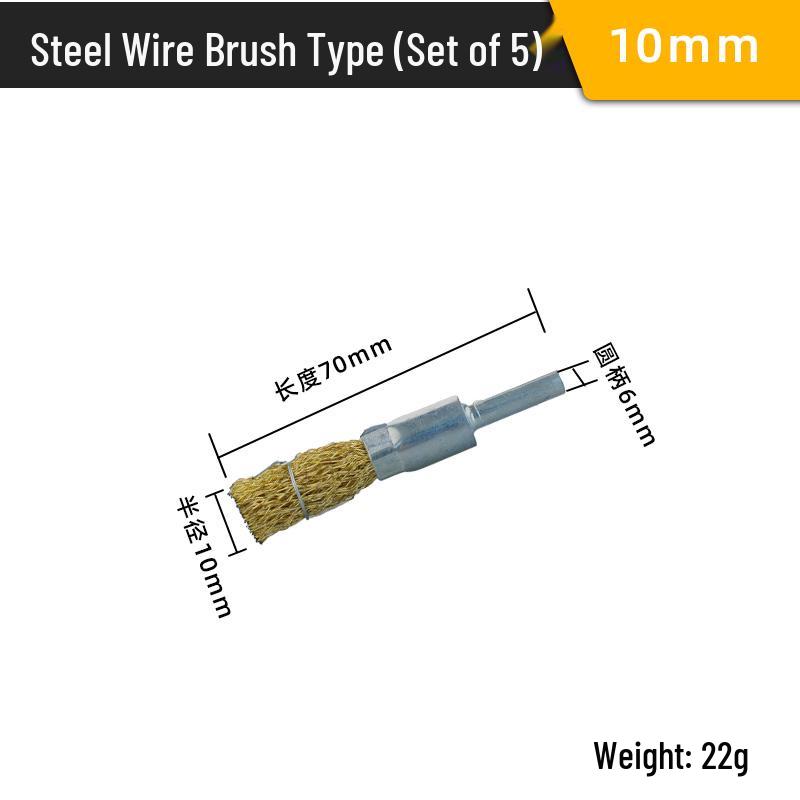

Pen-Type Bowl Wire Brush for Angle Grinder – Rust Removal & Polishing Tool