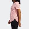 Adidas Set in Sleeve T Shirt Women's Pink FK9619