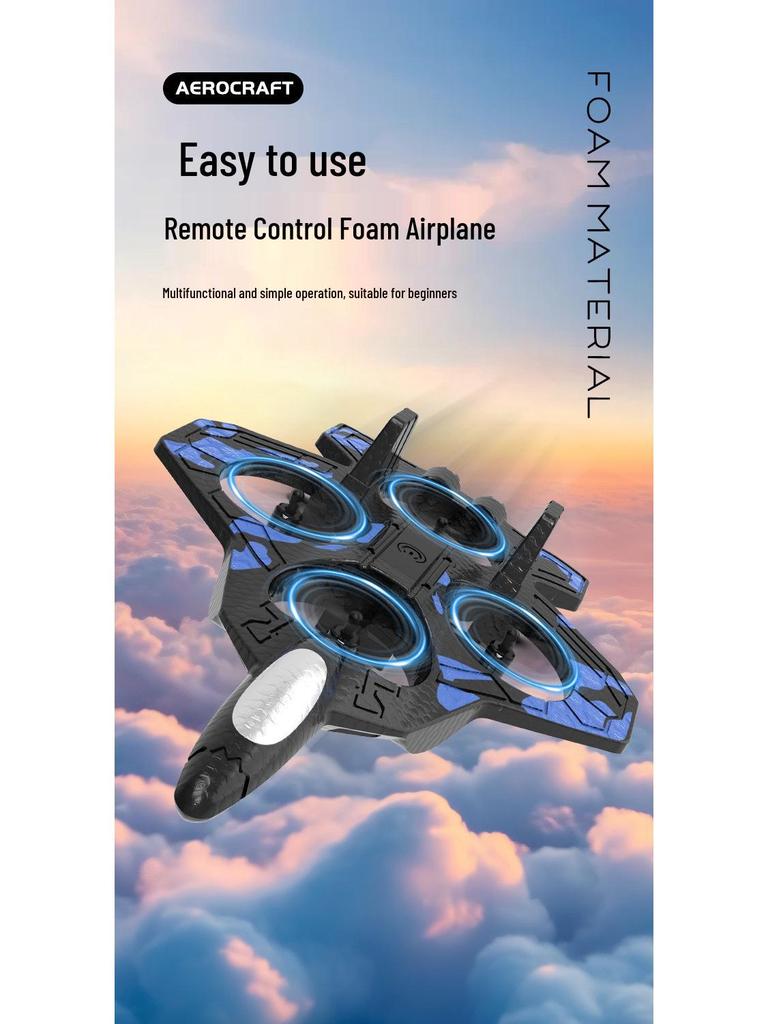 Child's Durable Induction Drone: Long Battery, Collision-Proof Remote-Control Airplane