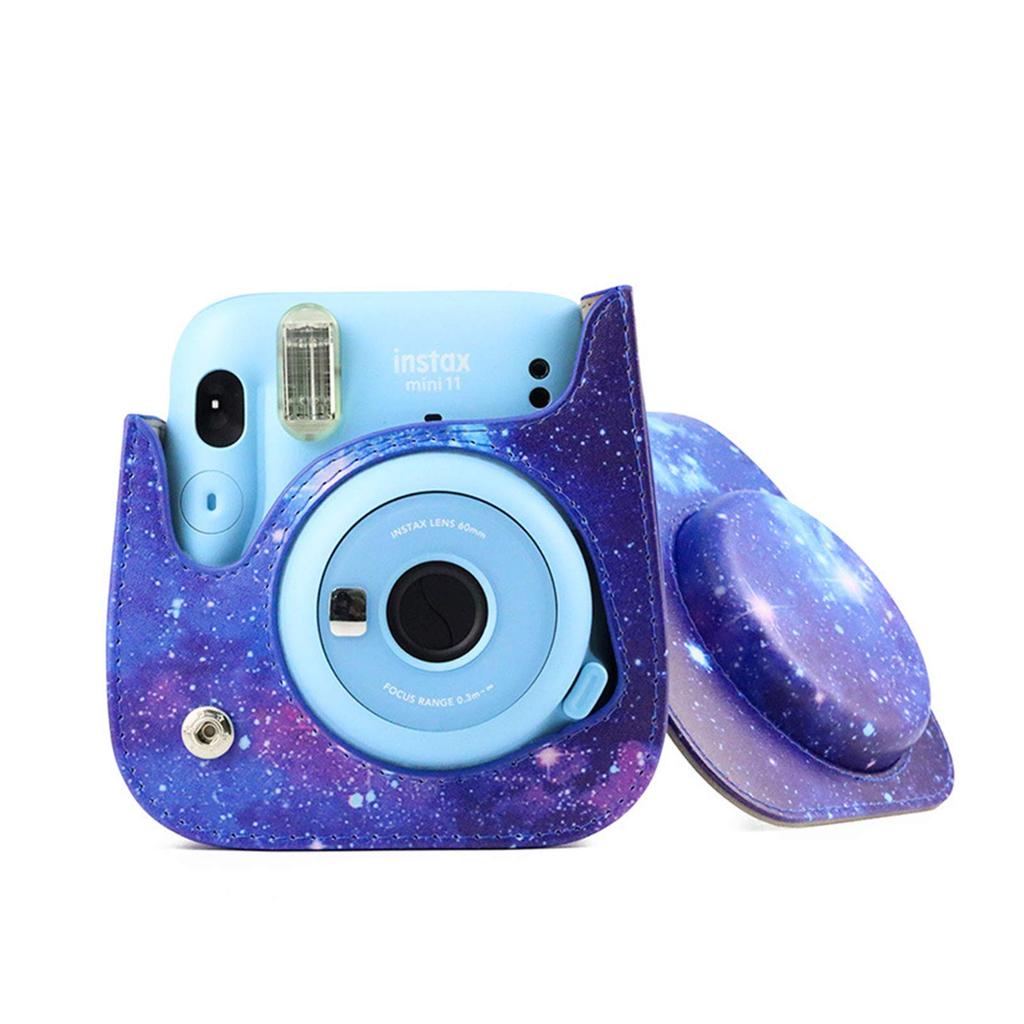 Rieibi Cheki Instax Mini 12 Cheki Mini 11 Fujifilm Cheki Instax Mini 9 Instax Mini 8 Camera Cheki Protective Cute Camera Bag with Shoulder Drop Full