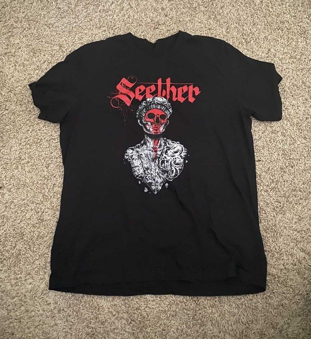 Si Vis Pacem, Para Bellum Seether Band Shirt Black Unisex S-5XL 1V0321 XL
