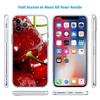 Kirsch-Sommerfrucht Transparente Handyhülle für Motorola Moto Edge Plus G200 G23 E13 E15 E20 E30 G62 G71 G72 G75 G24 G15 Power