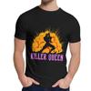 Man Tee Shirt Killer Queen Jojo Bizarre Adventure 100 Cotton Graphic Crewneck Retro T Shirt