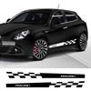 Car Side Skirt Vinyl Film Stickers For Alfa Romeo Giulietta Racing Sport Graphics Automobile Decals Auto SUV Tuning Accessories
