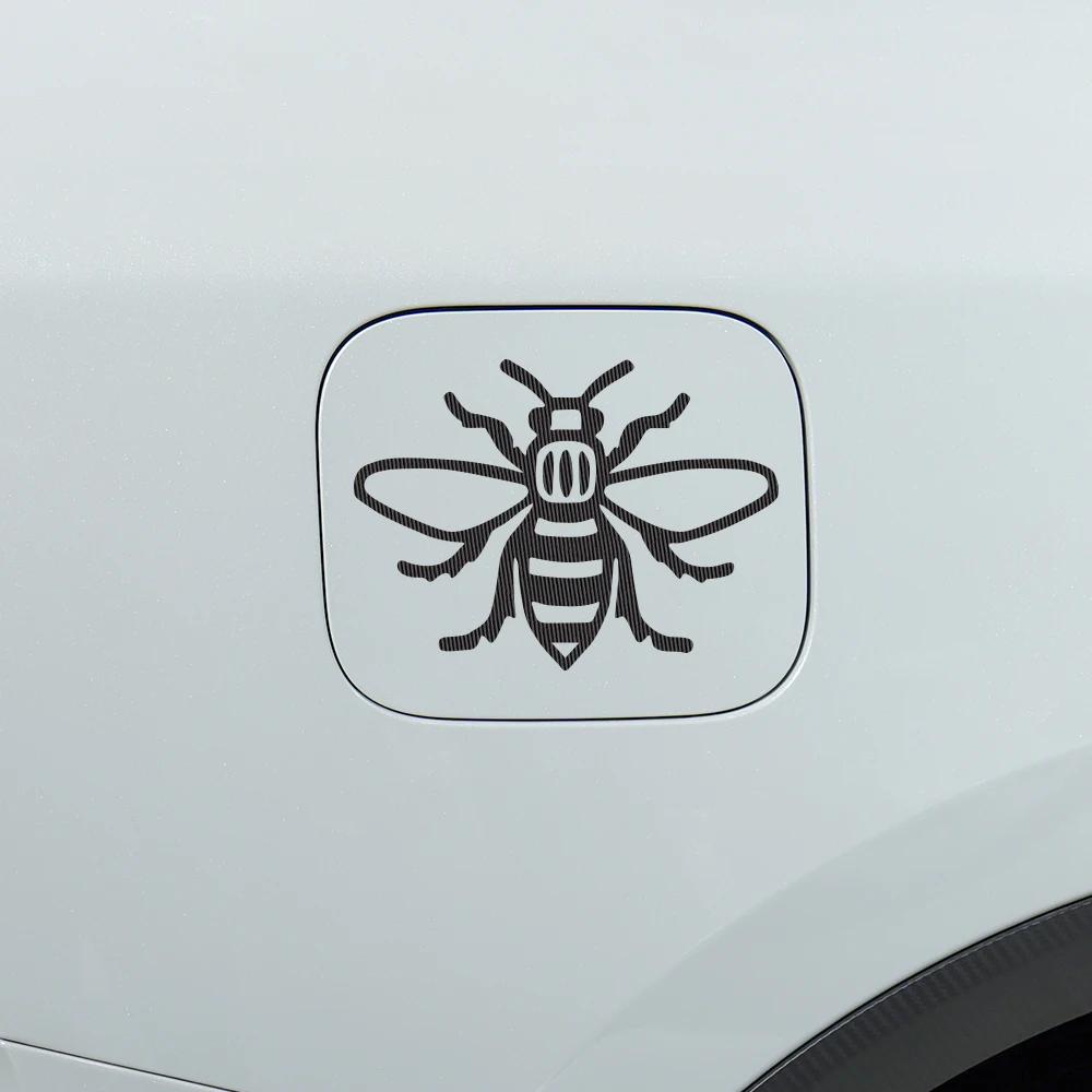 13x9.5cm Bee Sticker Car Window Manchester Bee Decal Truck Windshield Body Laptop Vinyl Decals Motorcycle Decoration Accessories