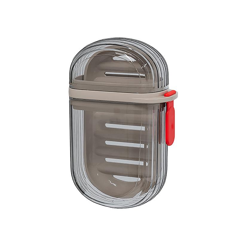 Portable Soap Dish Sealed Storage Box Waterproof Travel Home Bathroom Soap Box Camping Portable Storage Soap Box