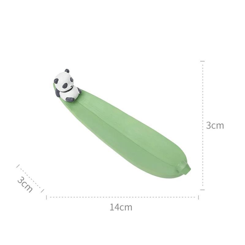 Cartoon Resin Animal Shape Incense Stick Holder Leaf Shape Line Incense Burners Table Crafts Sandalwood Coil Base Home Decorate