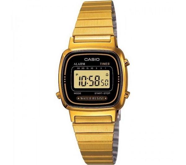 

CASIO VINTAGE Mod. ICONIC MINI STEEL - GOLD BLACK LA-670WGA-1DF