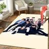 1Pc Boys Band Dream Team Rug, Office Carpet Indoor Outdoor Doormat, Non-Slip, Comfortable, Living, Christmas Halloween, Xmas Gift El143