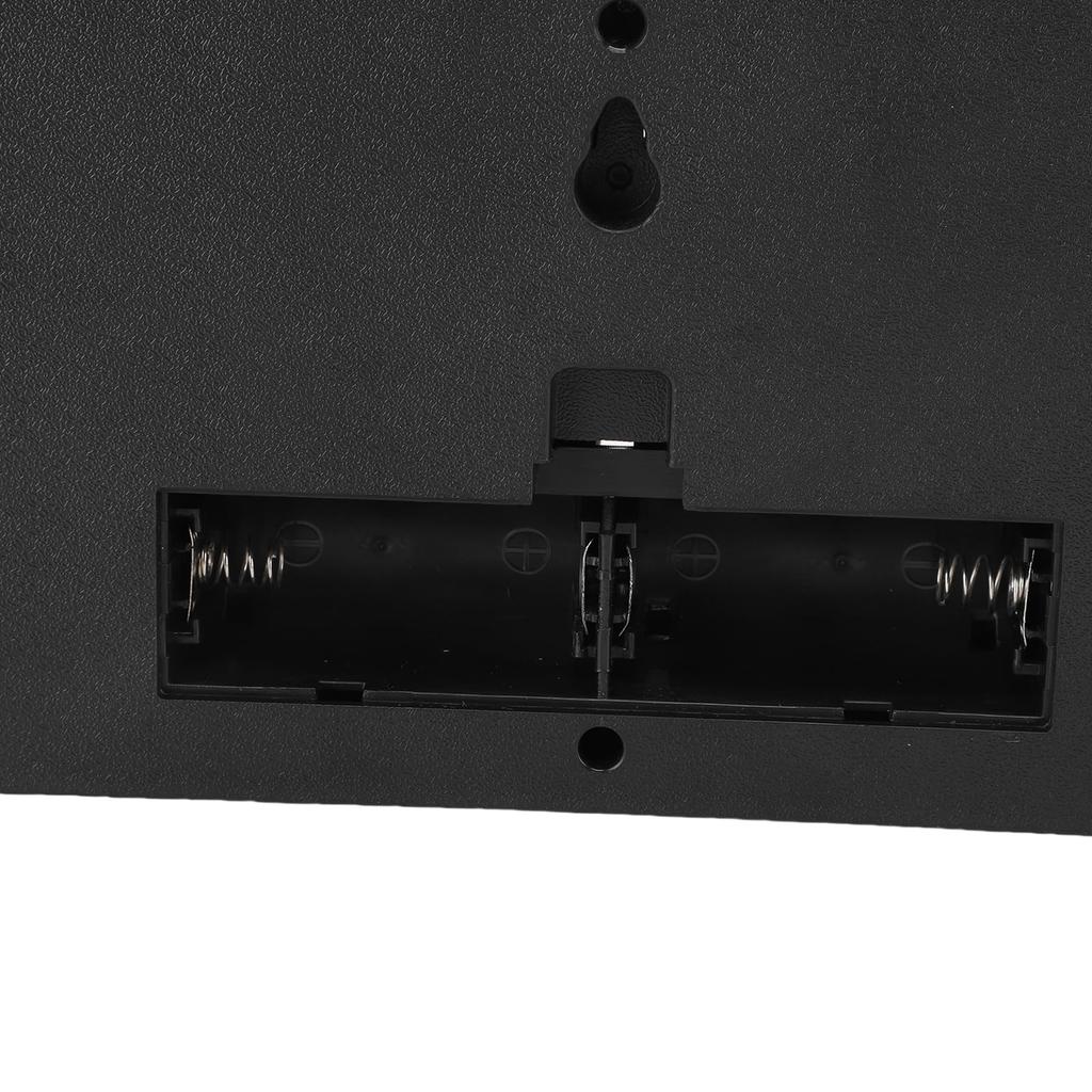 Asixxsix Flip Desk Clock, Retro Style Flip Clock, Automatic Rotating Vintage Flip, Classic Mechanical Battery Powered Digital Display, Desktop & Wall