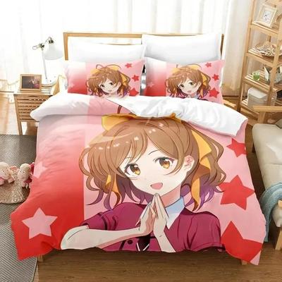 Impresión 3D Anime SELECTION PROJECT Juego de Cama Funda Nórdica Juego de Cama Cubre Edredón Funda de Almohada Edredón Tamaño King Queen Niños Adulto