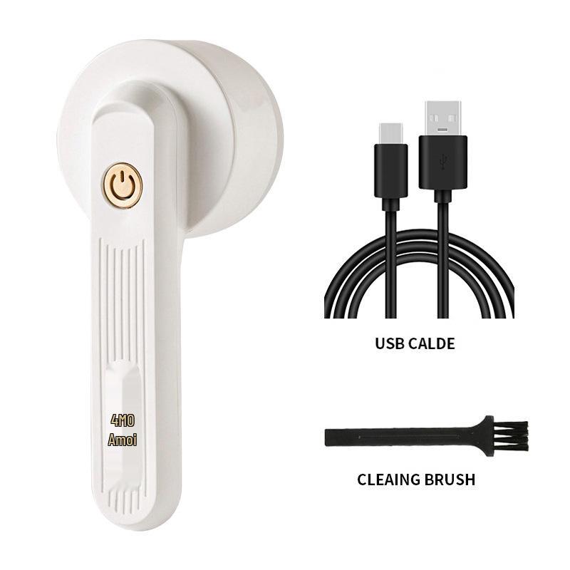 Rechargeable Fabric Shaver & Lint Remover - Safely Removes Hairballs Without Damaging Clothes