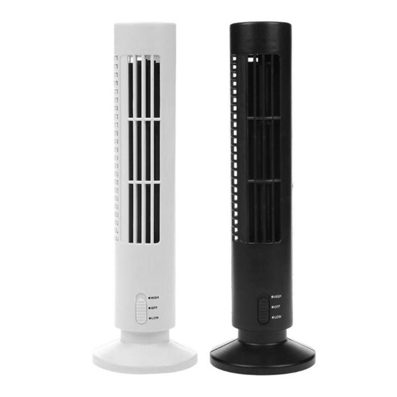 For Creative Mini USB Vertical Bladeless Air Conditioner Handheld Portable Coole