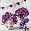 10PCS Simulation Eyeball Fake Flower Funny Artificial Rose Flower Halloween Eyeball Rose  Home Decor
