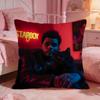tThe Weeknd singer Cushion Cover Premium Comfort Reversible Pillow Cove Two in One Design for Any Room  Car Interior
