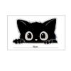 Car Sticker Accessories Poor Cat Is Stealing with Big Eyes Watch Vinyl Car Styling Cover Waterproof PVC Decals