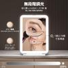 Beautifive LED Actress Folding Tabletop Makeup 10x Magnetic Travel 3 Light Prevents You from Forgetting To Turn Stepless USB Adjustable Angle Mirror,