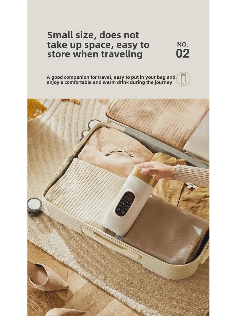 Modong Mini Electric Water Boiler - Portable, Constant Temperature, Ideal for Dormitory or Travel.