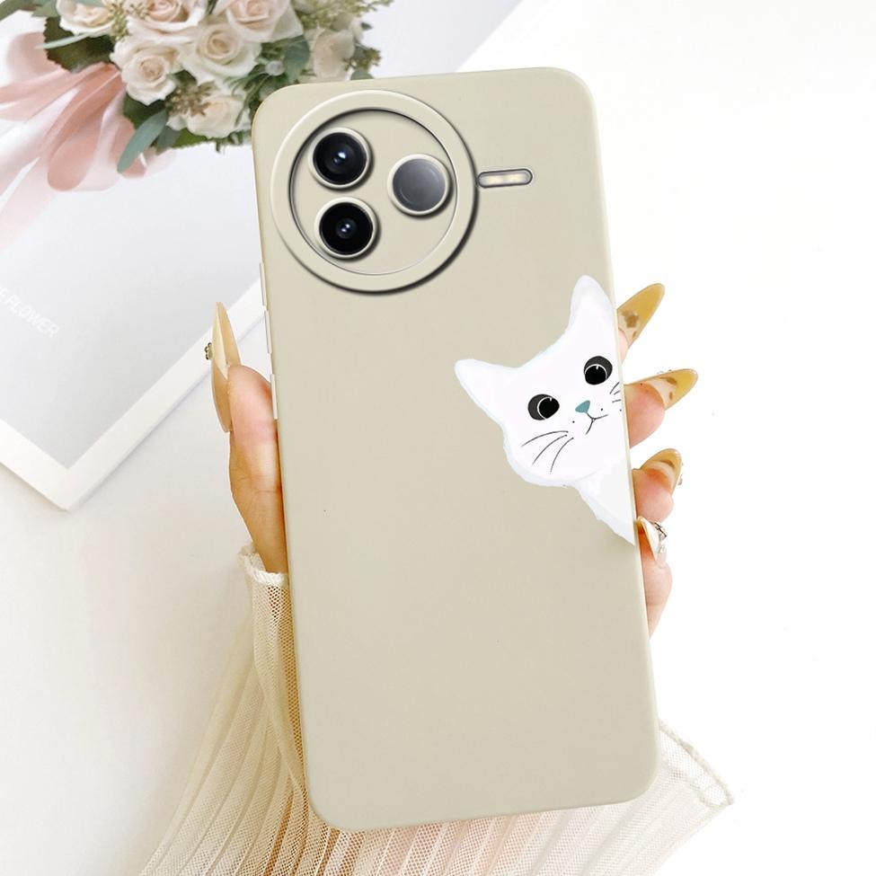 For Redmi K80 5G Case Luxury Fashion Cool Kawaii Cute Painted Silicone Phone Casing 24117RK2CC