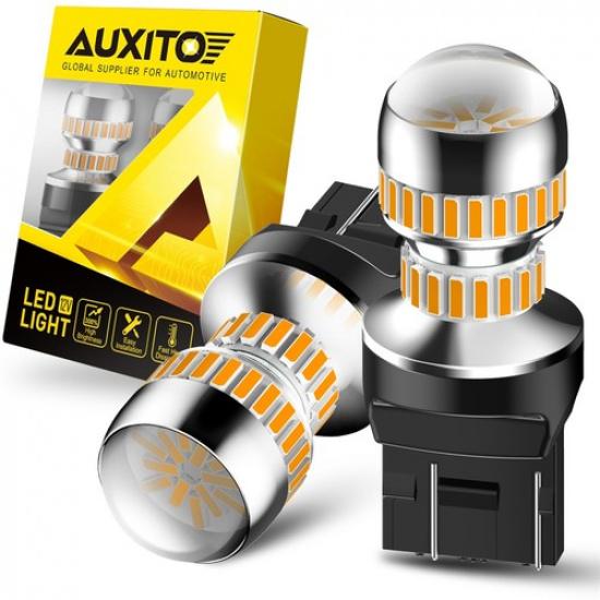 LED Rear Turn Signal Blinker Light Bulbs 3000K 7440 7441 7443 7444 Amber Yellow