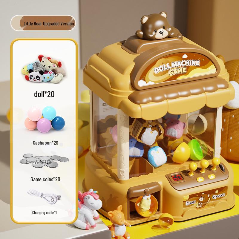 2025 Large Coin-Operated Claw Machine Toy for Kids - Perfect Birthday Gift for Boys & Girls