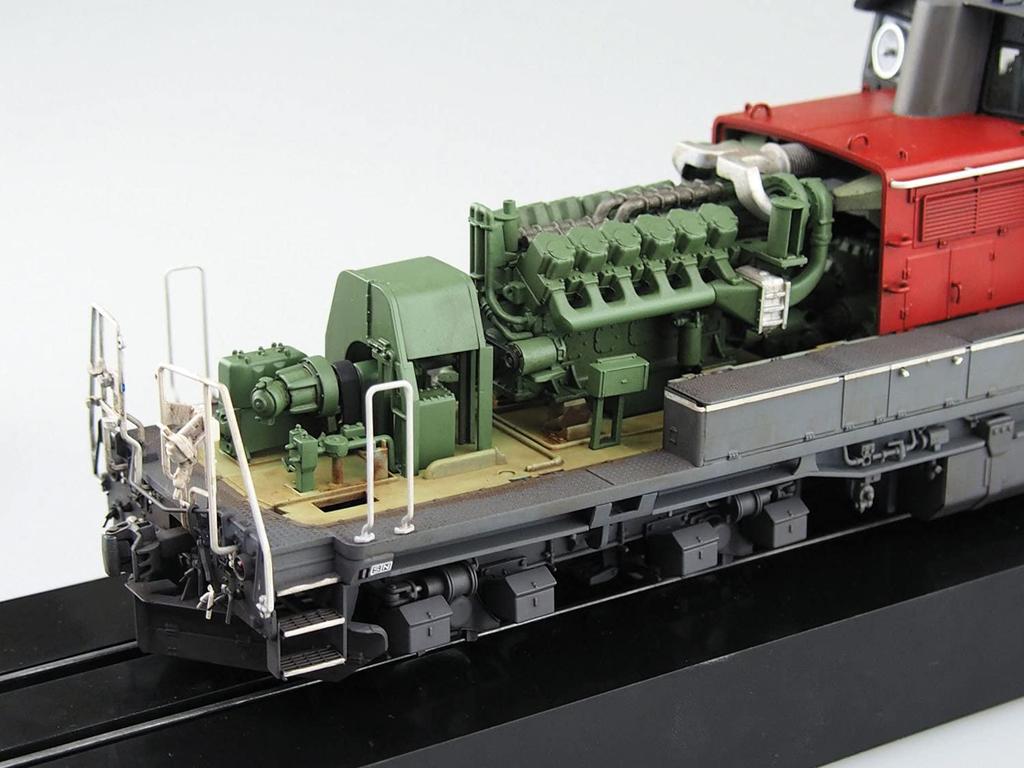 Aoshima Bunka Kyozai Train Museum OJ Diesel Locomotive DD51 Freight A Updated Type Plastic Model Kit Co., Ltd. 1/45 No.6