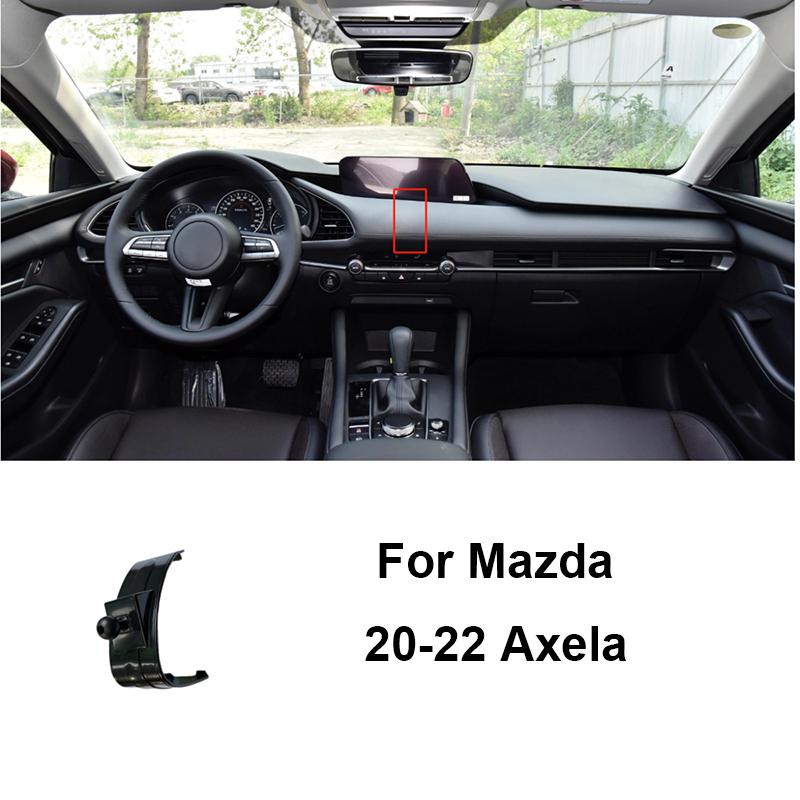 For Mazda CX-50 2023,Axela CX30 2020 2021 2022,Atenza CX-4 20 21,CX-5 CX-8 2017-22 Car Special Phone Holder Bracket Mount Base IUE2