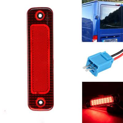 Červené vysoké zadné brzdové svetlo Brzdové svetlo pre Ford Transit MK7/Tourneo-2006-2014