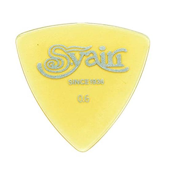 Ultem Onigiri S.Yairi Picks, 0.6mm, Shape, SYP-2U06, 25-Pack