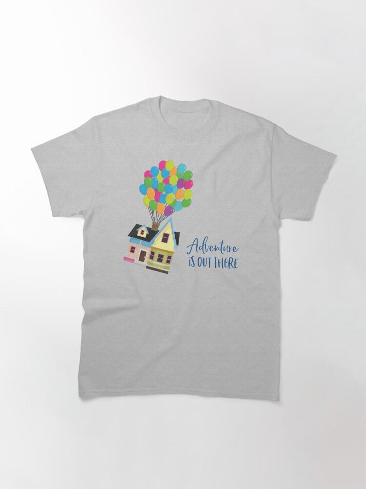 Up Adventure is Out There - Colorful Balloon House from Pixar's Up Classic T-Shirt