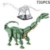 MOC Technologie T-Rex Bausteine Juras Indominus Park Dinosaurier Flugsaurier Welt DIY Zusammenbau Dino Modell Bausteine Spielzeug für Kinder