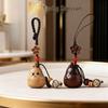 Pear-shaped Sandalwood Keychain & Phone Lanyard – Personalized Gift