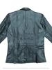100% Leather Lambskin Handmade Black Stylish Blazer Business Causal Formal Men