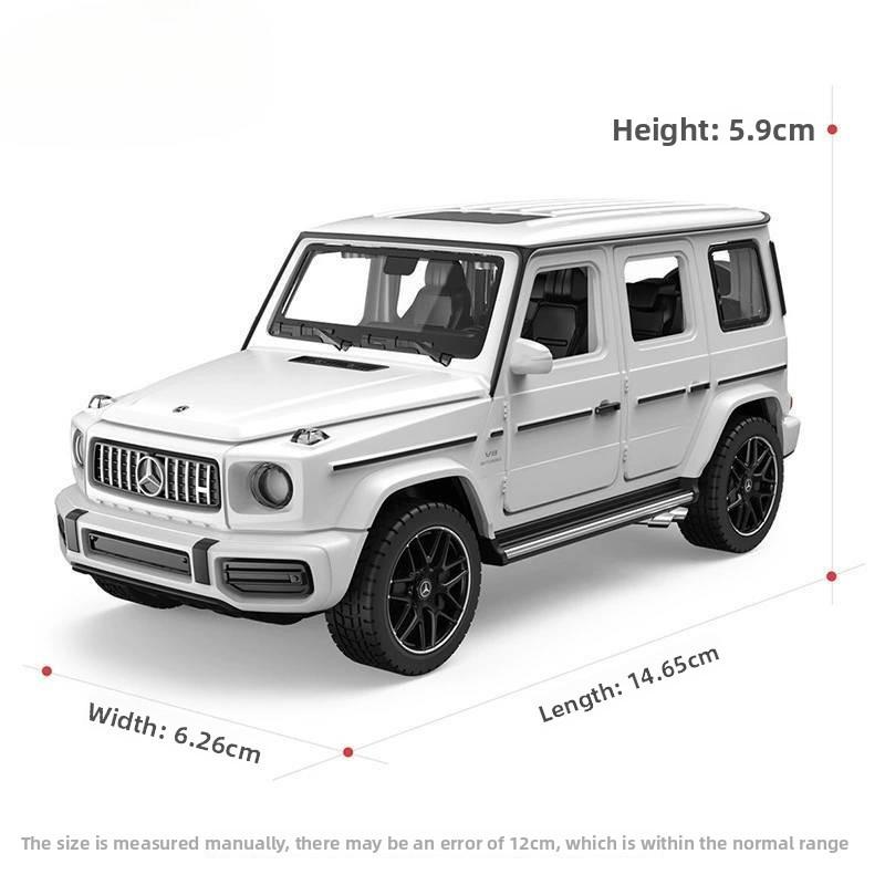 G63 Benz Mercedes Suv Alloy Car Model With Sound And Light Series For Gift Kids
