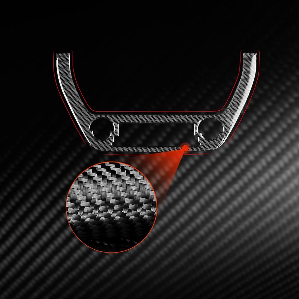 NVCNX Real Premium Carbon Fiber for Toyota Corolla & Cross -2026    2024 2025 Hybrid Hatchback L LE XLE SE XSE FX Dash Dashboard Panel Cover Interior